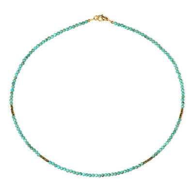 Collar en plata con Turquesa de Arizona (Riya)