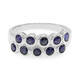 Anillo en plata con Zafiro azul birmano
