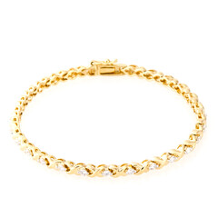 Brazalete en oro con Diamante SI