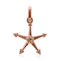 Colgante en oro con Diamante rosa de Francia de Argyle SI1