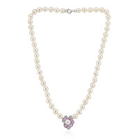 Collar en oro con Perla de Akoya (TPC)