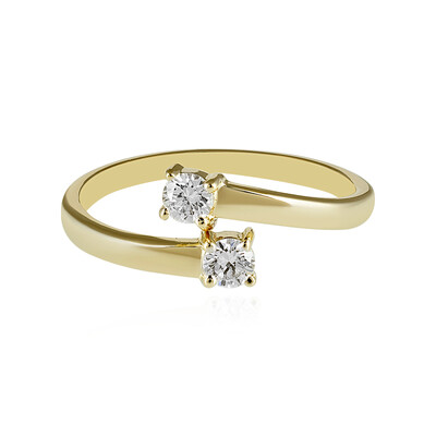 Anillo en oro con Diamante limpio a lupa F (LUCENT DIAMONDS)