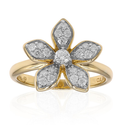 Anillo en oro con Diamante SI1 (G) (Annette)