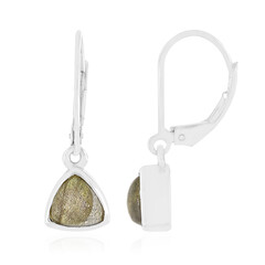 Pendientes en plata con Labradorita