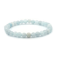 Brazalete con Aguamarina