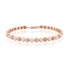 Brazalete en plata con Diamante I3 (I)