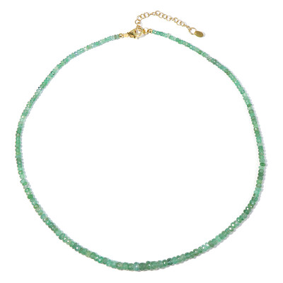 Collar en plata con Esmeralda de Zambia