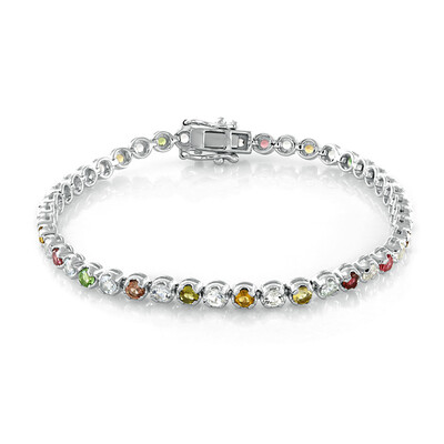 Brazalete en plata con Turmalina