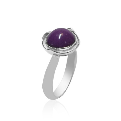 Anillo en plata con Fosfosiderita
