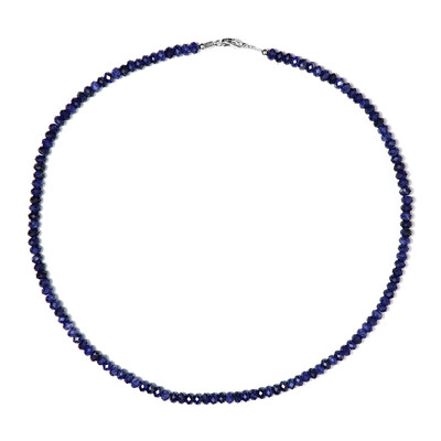 Collar en plata con Sodalita