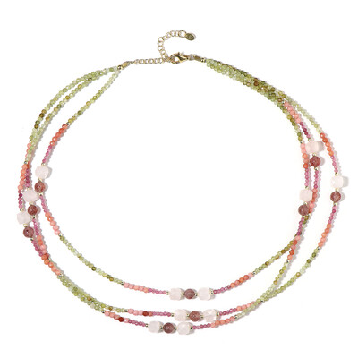 Collar en plata con Grosularia (Riya)