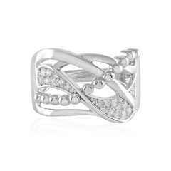 Anillo en plata con Zircón (de Melo)
