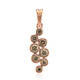 Colgante en oro con Diamante rosa de Francia de Argyle SI1 (Annette)