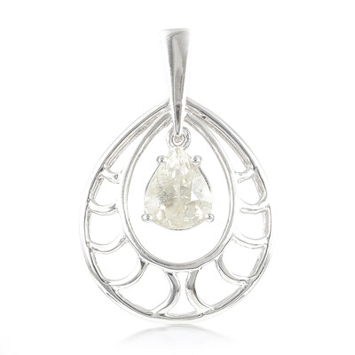 Colgante en plata con Turmalina cuprífera