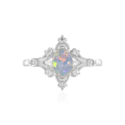 Anillo en plata con Ópalo de Welo