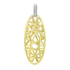 Colgante en plata con Diamante I1 (G)