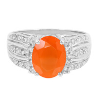 Anillo en plata con Cornalina