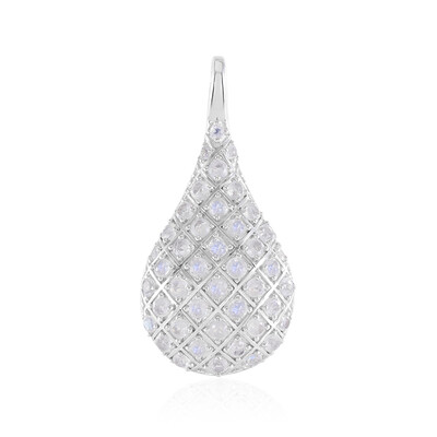 Colgante en plata con Piedra de luna azul (KM by Juwelo)