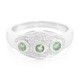 Anillo en plata con Alejandrita de Brasil
