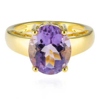 Anillo en plata con Amatista