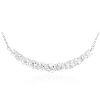 Collar en plata con Petalita