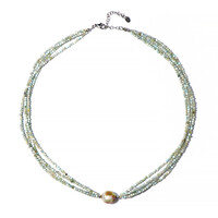 Collar en plata con Perla de Akoya