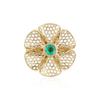 Anillo en oro con Esmeralda de Colombia (Ornaments by de Melo)
