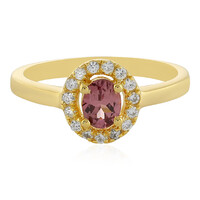 Anillo en plata con Granate de Malaya