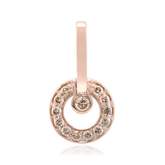 Colgante en oro con Diamante rosa de Francia de Argyle SI1