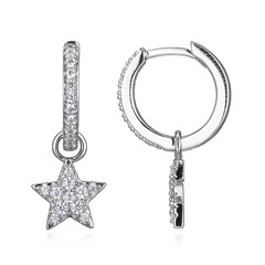 Pendientes en plata con Zircón