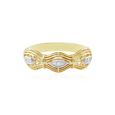 Anillo en oro con I1 (I) Diamante (Ornaments by de Melo)