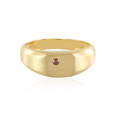 Anillo en plata con Diamante rojo I3