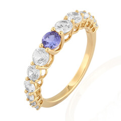 Anillo en oro con Tanzanita (de Melo)