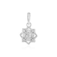 Colgante en plata con Diamante I2 (I)