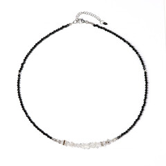 Collar en plata con Cuarzo Herkimer