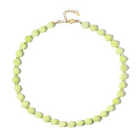 Collar en plata con Cuarzo verde