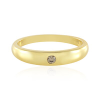 Anillo en plata con Diamante I3 champán