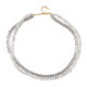 Collar en plata con Cuarzo blanco