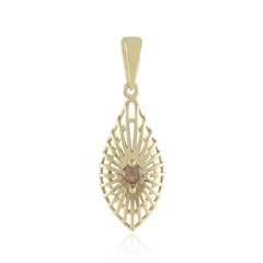 Colgante en oro con Diamante champán I2 (Ornaments by de Melo)