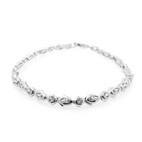 Brazalete en plata con Zircón