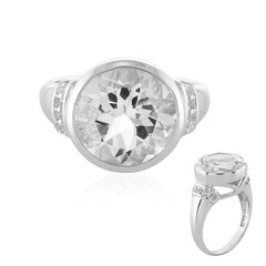 Anillo en plata con Cuarzo blanco