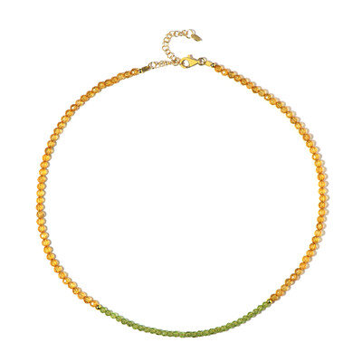 Collar en plata con Peridoto