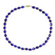 Collar en plata con Cuarzo azul royal