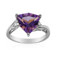 Anillo en oro con Amatista