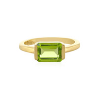 Anillo en plata con Peridoto