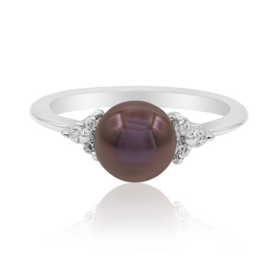Anillo en plata con Perla Freshwater (TPC)