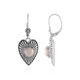 Pendientes en plata con Ópalo rosa (Desert Chic)
