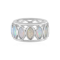 Anillo en plata con Ópalo de Welo (de Melo)
