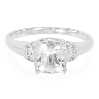 Anillo en plata con Goshenita