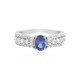 Anillo en plata con Tanzanita